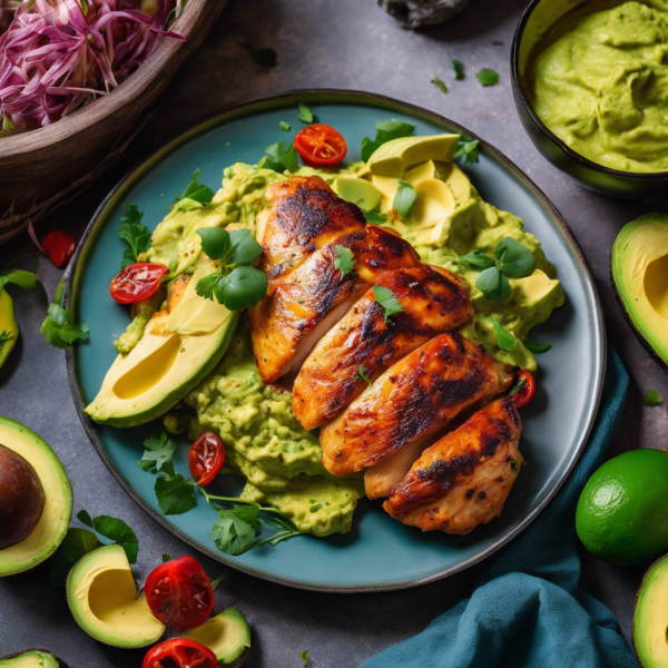 Avocado Stuffed Chicken Breast