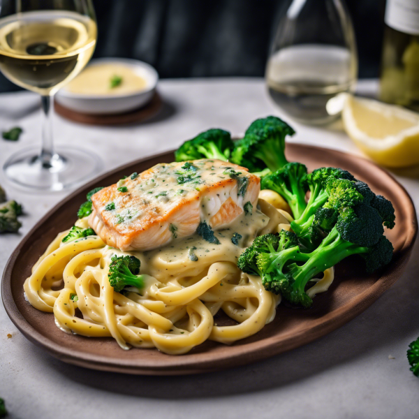 Cheesy Broccoli and Fish Pasta