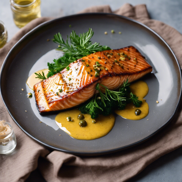 Mustard Glazed Salmon