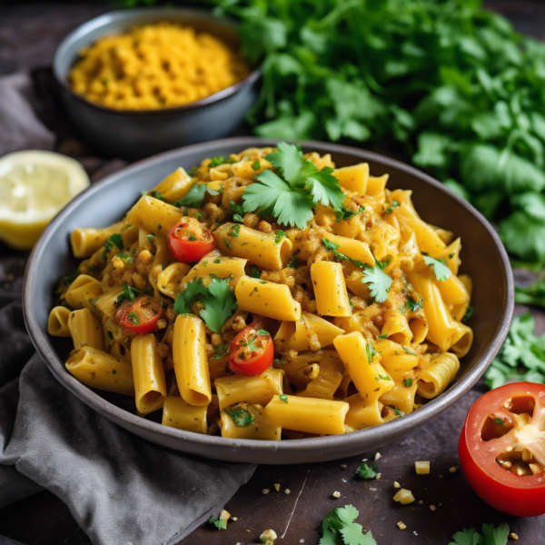 Vegan Indian Masala Pasta