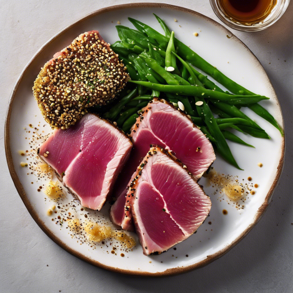 Sesame Crusted Tuna Steak