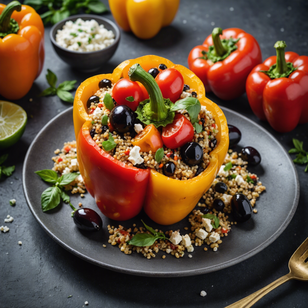 Mediterranean Stuffed Bell Pepper