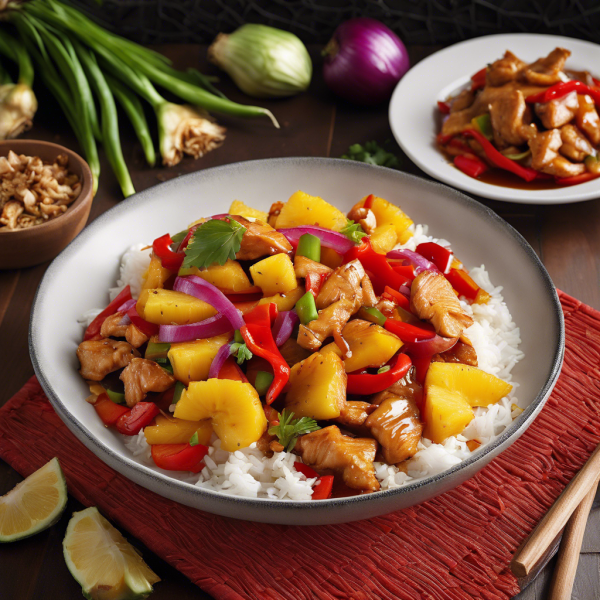 Tropical Pineapple Chicken Stir-Fry