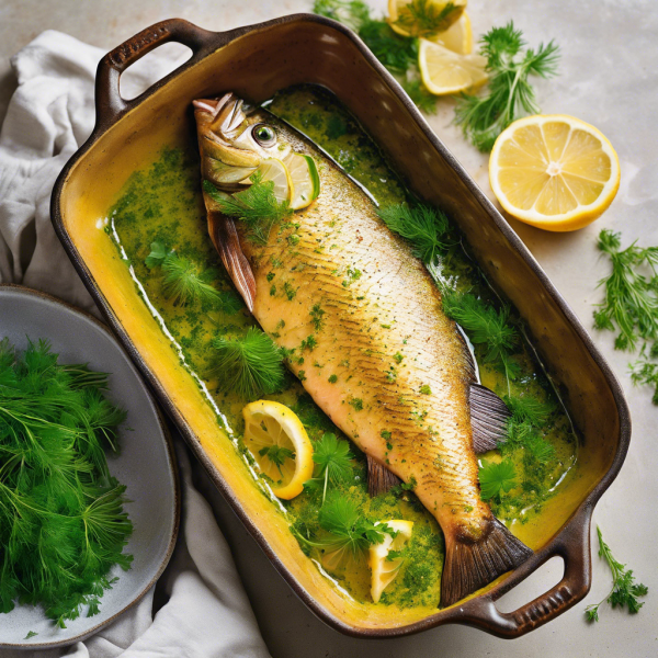 Citrus Herb Baked Fish