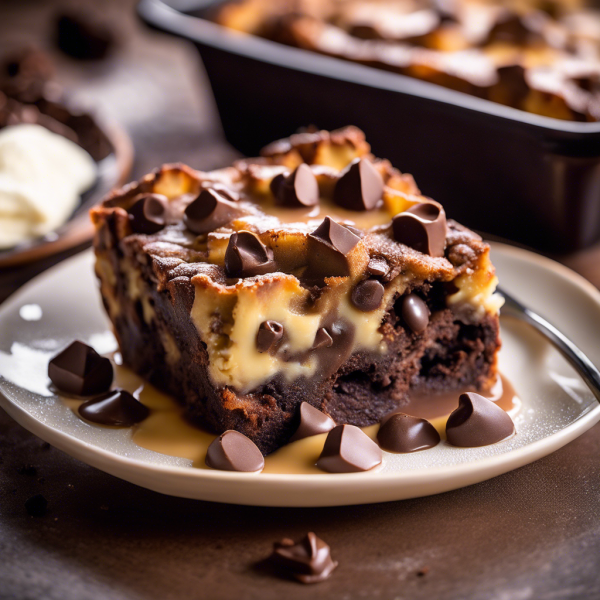 Mocha Chocolate Bread Pudding