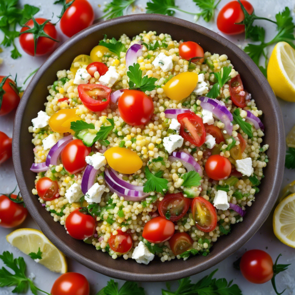 Mediterranean Couscous Salad