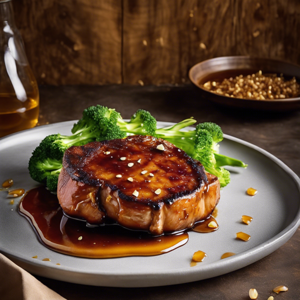 Honey Garlic Glazed Pork Chops