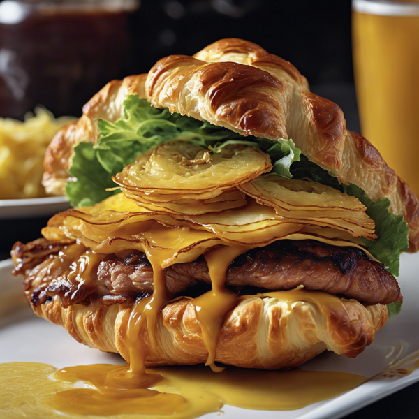 BBQ Croissant Delight