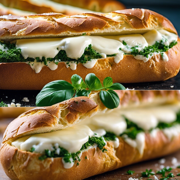 Stuffed Cheesy Garlic Bread