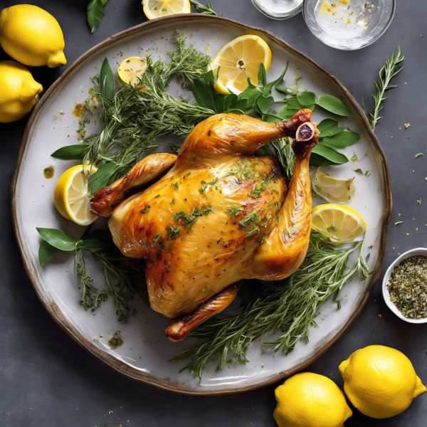 Lemon Herb Roasted Chicken