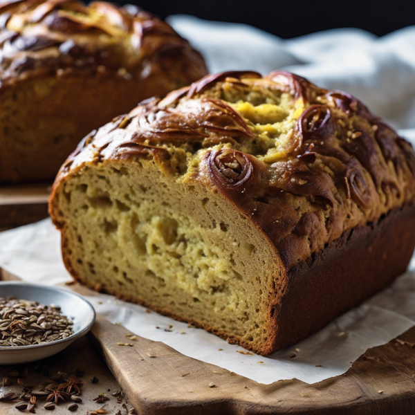 Spiced Onion Coffee Bread