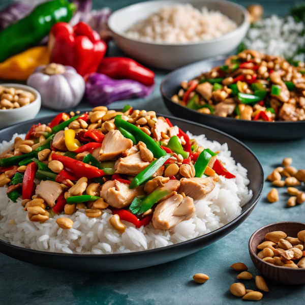 Spicy Kung Pao Chicken Stir-Fry