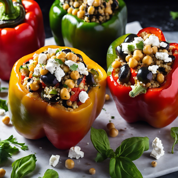 Mediterranean Stuffed Bell Peppers