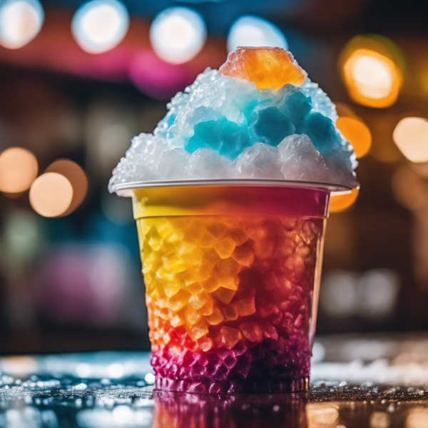 DIY Paper Cup Shaved Ice