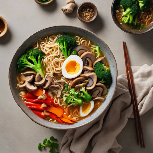 Garden Vegetable Ramen Bowl