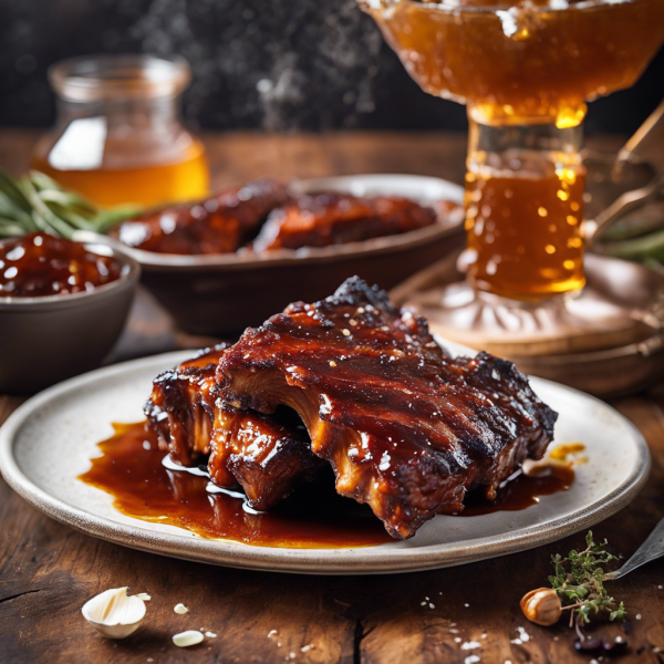 Honey Glazed BBQ Pork Ribs