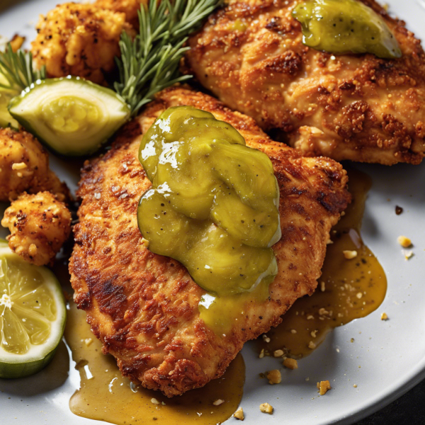 Crispy Pickle-Brined Chicken