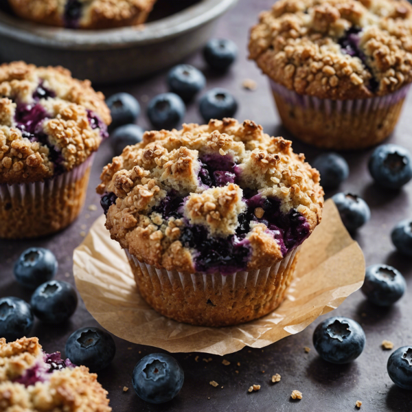 Blueberry Crumb Muffins