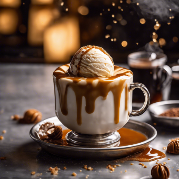 Salted Caramel Affogato