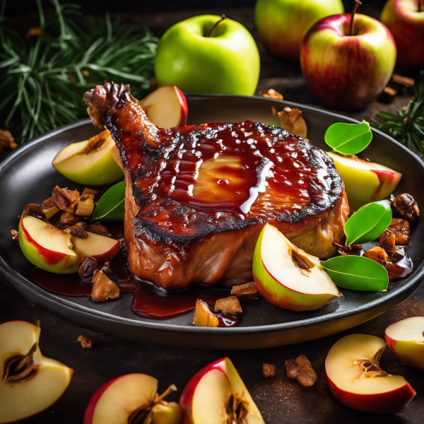 Apple Glazed Pork Chops