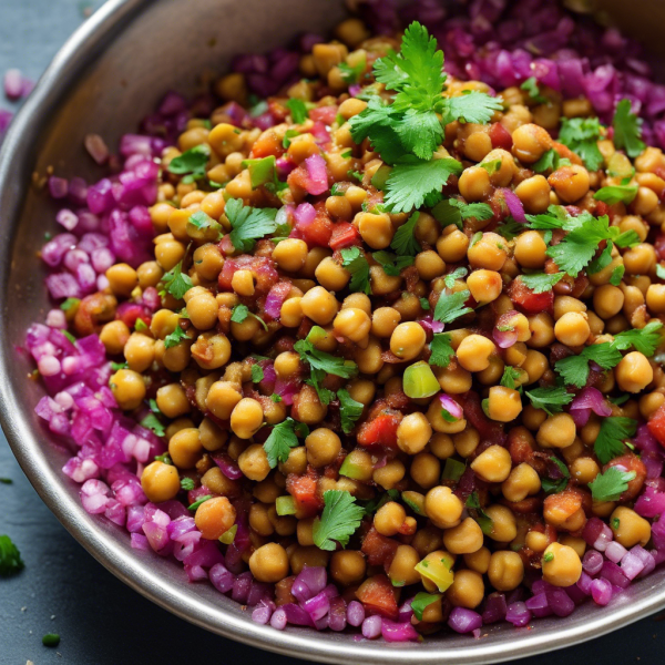 Spicy Chickpea Chaat