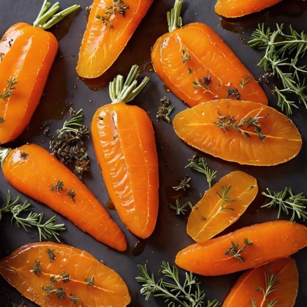 Honey Glazed Carrots with Herbs