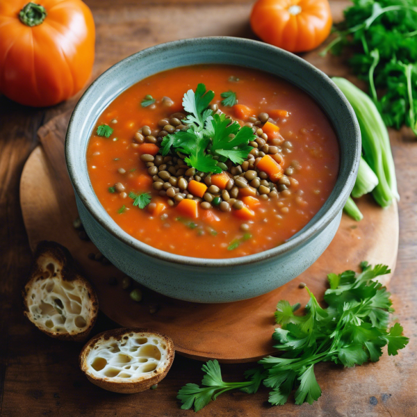 Hearty Lentil and Vegetable Soup