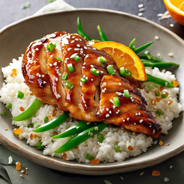 Citrus-Glazed Orange Chicken