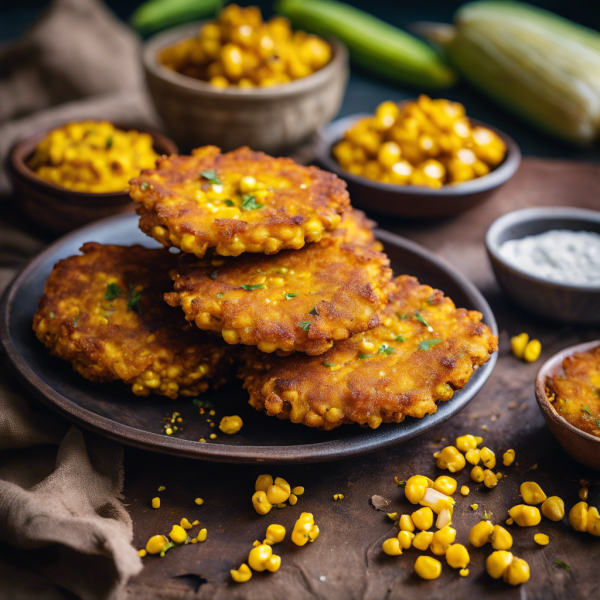 Spiced Corn Fritters