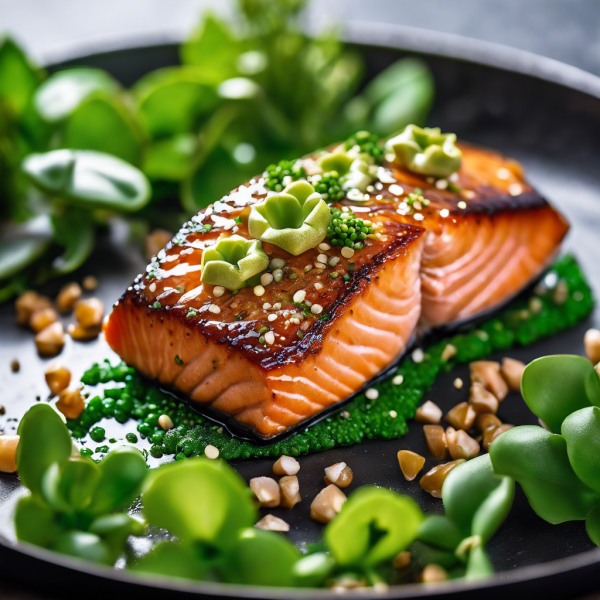 Ginger Glazed Salmon