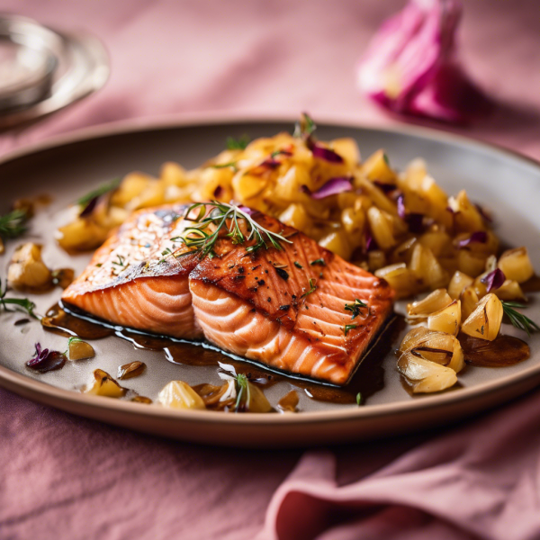 Caramelized Onion Salmon