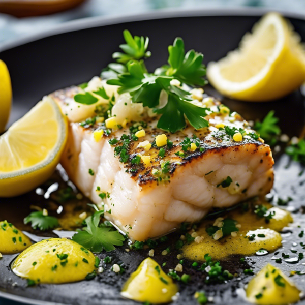 Zesty Lemon Herb Cod