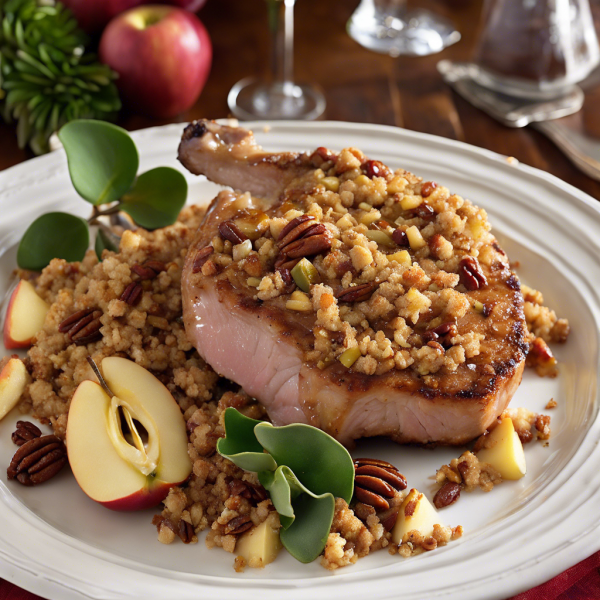 Apple-Stuffed Pork Chops