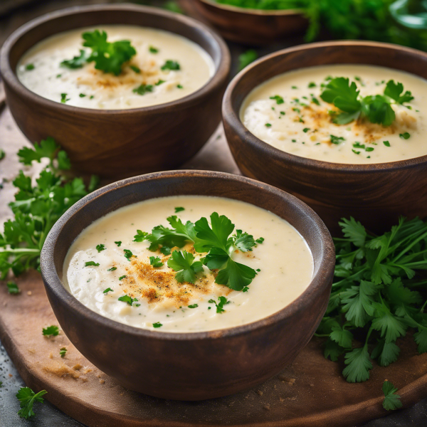 Creamy Potato and Onion Soup