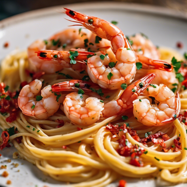 Garlic Butter Shrimp Pasta