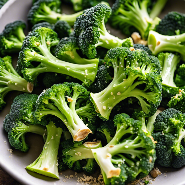 Garlic Roasted Broccoli with Parmesan