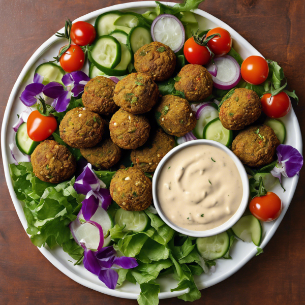 Vegetarian Falafel Platter