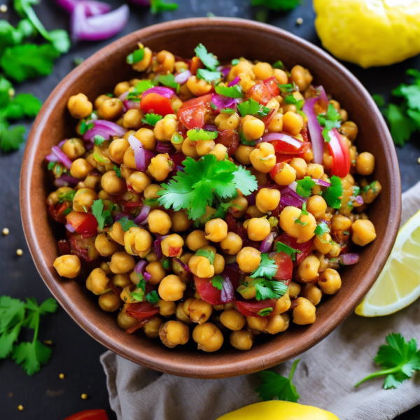 Spiced Chickpea Chaat