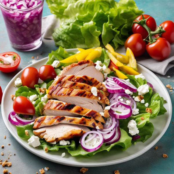 Zesty Grilled Chicken Salad