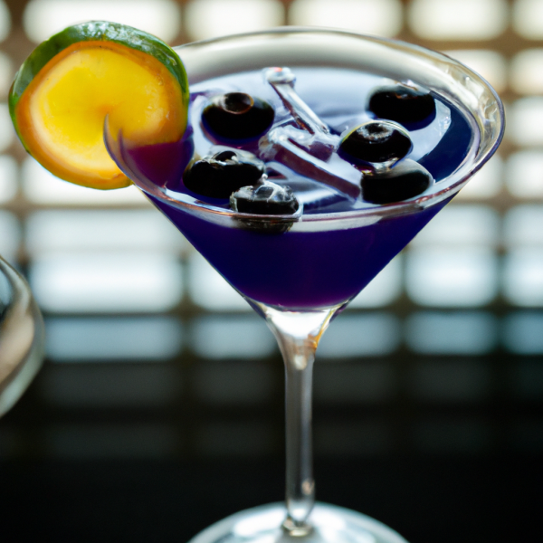 Blueberry Martini