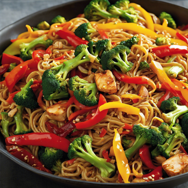 Spicy Noodle Stir-Fry