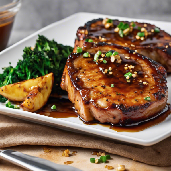 Honey Garlic Glazed Pork Chops