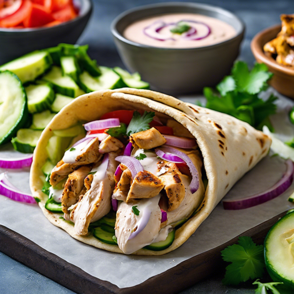 Middle Eastern Chicken Shawarma