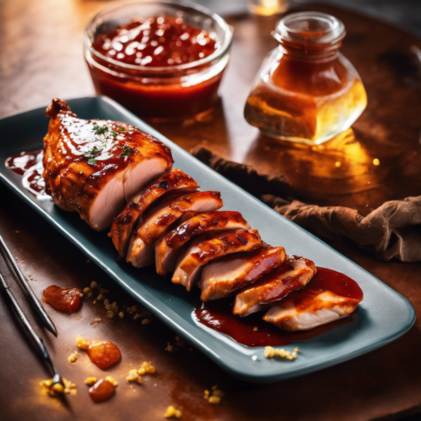 Savory Ketchup Glazed Chicken