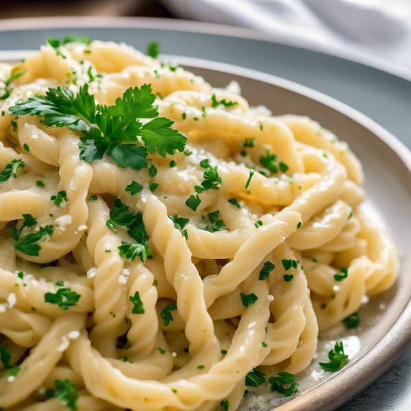 Creamy Garlic Parmesan Pasta