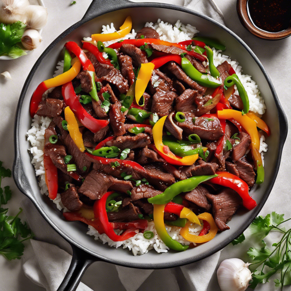 Savory Garlic Beef Stir-Fry