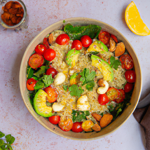 Arabic Quinoa Bowl