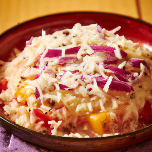 Mexican Style Rice with Monterey Jack Cheese