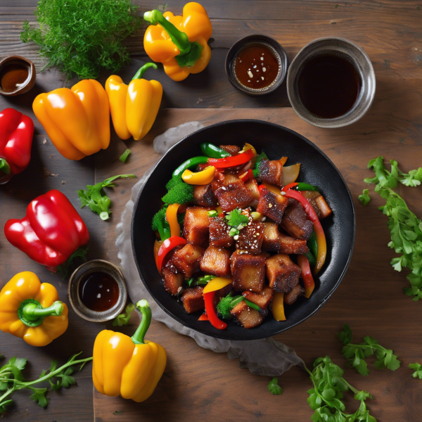 Crispy Pork Belly Stir-Fry