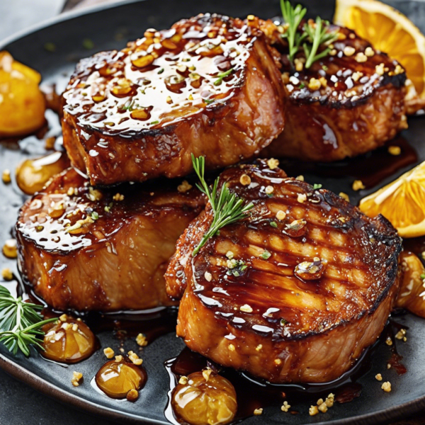 Honey Glazed Pork Chops